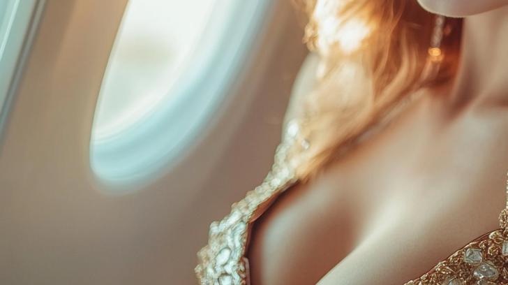 Стюардесса из России вызвала шквал комментариев с фото в полупрозрачном корсете;